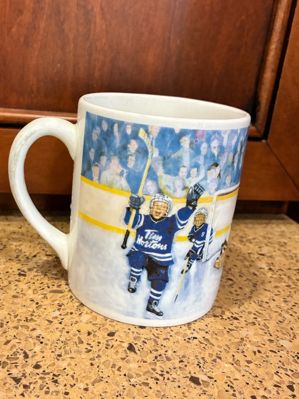 Vintage Tim Hortons Winning Goal Hockey Mug Limited Edition Series #002